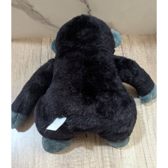 Vintage Black Gray  Monkey ape gorilla plush stuffed animal toy    9" - Picture 4 of 7
